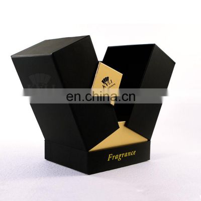 Luxury accept any custom beautiful mens perfume fragrance packaging box suppliers