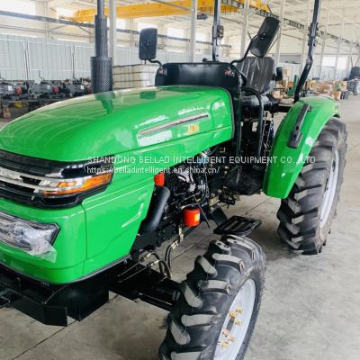 Thailand Hot Selling Paddy Tire Tractor Dq1204 120HP 4WD Agriculture Wheel Farming Tractor with Cabin