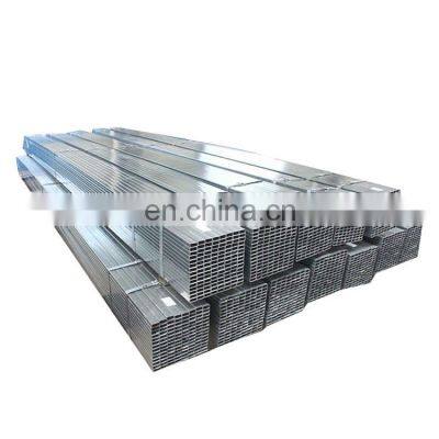 China Manufacturer  ASTM DX51 DX52 DX53 Hot Dip Rectangular Galvanized Square Tube Steel Pipe For Construction