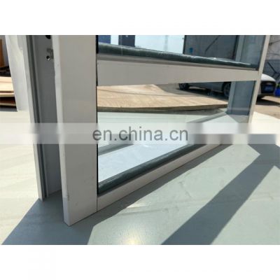 Glass louvre window stainless steel clips glass louver mechanism