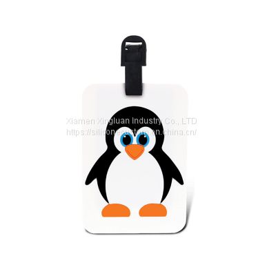 Puzzled Penguin Luggage Tag Travel Tags for Luggage