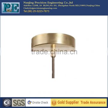 china low cost cnc machining parts brass fitting