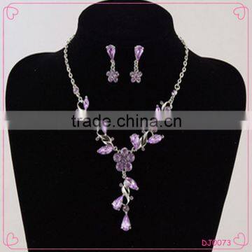 Romantic Hot Noble Wholesale Fashion Jewelry Set Bride Jewelry Set