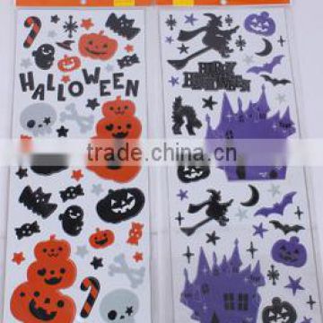 promotion party supplier stickers/ halloween pvc stickers