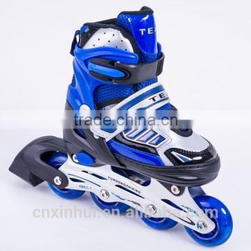2015 famous brand new design roller inline skate shoes for kids ISO:9001 certificate China factory professional manufacturer