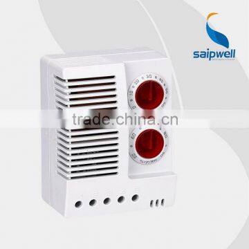 SAIP/SAIPWELL Adjusable Clip Fixing Change-over Contact Electronic Hygrothermostat