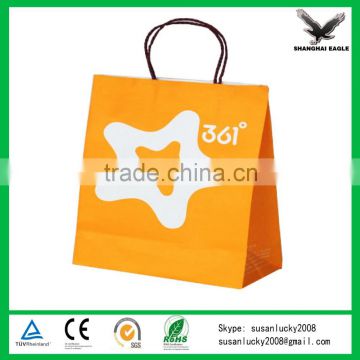 Paper bags with handles wholesale