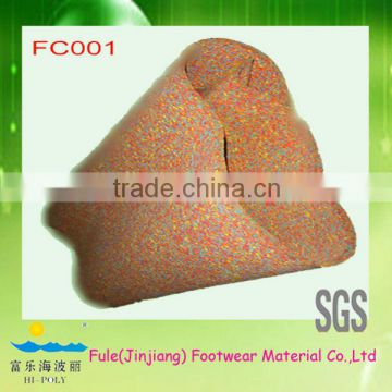 foam poly backed carpet material