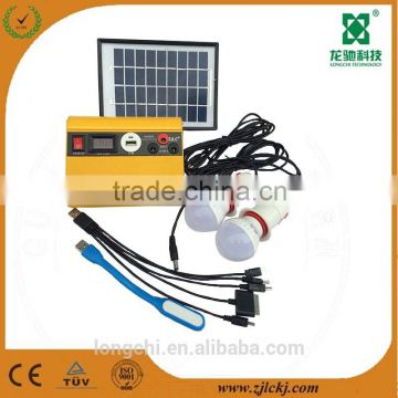 New product: small solar power system 3W solar panel power systems with mini-lights