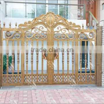 The new high quality aluminum sliding gate/main wrought iron gate for homes