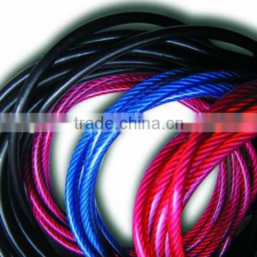 Colorful Coated Steel Wire Rope/ steel cable