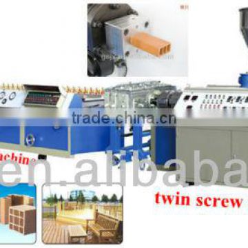 High Productivity PVC WPC Profile Extruder Machine