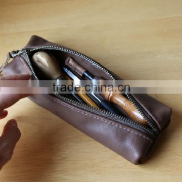 Hign Quality and Vintage Handmade Leather Pen and Pencil Case