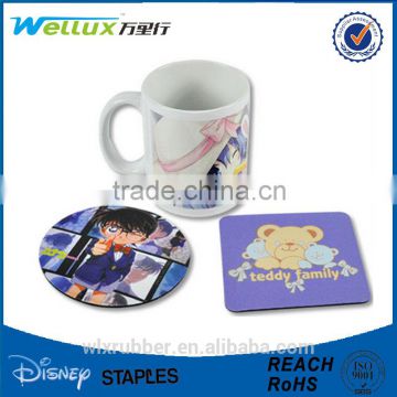 Custom rubber photo coasters/ wholesale absorbant pot coaster                        
                                                Quality Choice