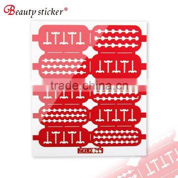 vinyl nail wraps 2016 new style hotest selling diecut sticker design beautiful wholesale hollow sticker                        
                                                Quality Choice