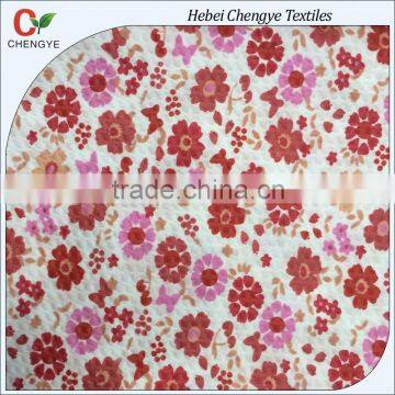 65% polyester 35% cotton custom printed shirt fabric whoelsale