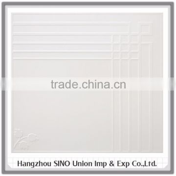 Hangzhou supplier mould-proof plain flexible ceiling tiles