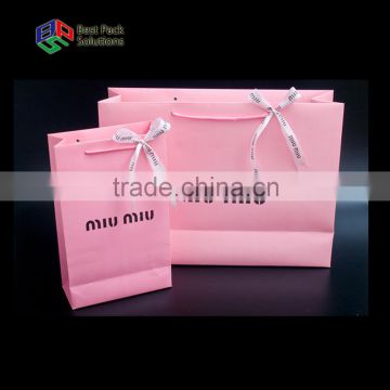 Pink gift bag