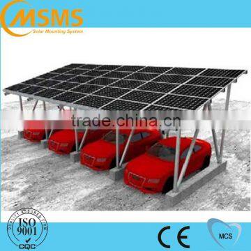 Carport solar panel mounting