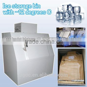 Ice bin with -12 degrees C outdoor use