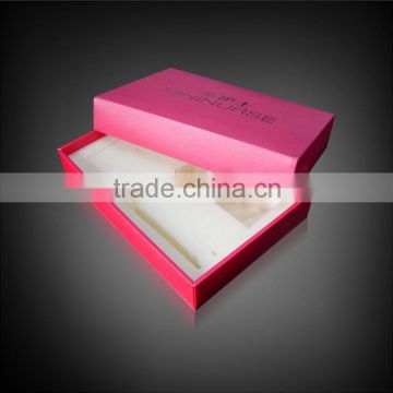 2016 Customized color printed Luxury Cosmetics Paper Box/Cosmetic