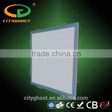 36W 600x600MM Spring Mount 3500LM Triac Dimmable LED Panel with clips recessed