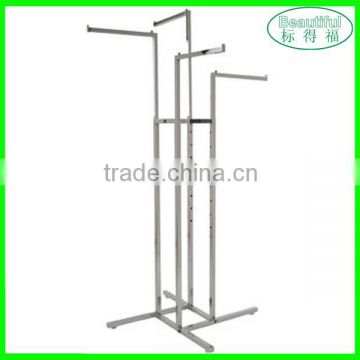 Four Way Rack with 4 Straight Square Arm