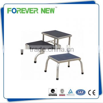 YXZ-025 Steel Two step Stool For Hospital use with podotheca