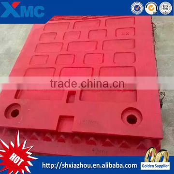 China good price Crusher Spare Parts Jaw Plate with durable characteristic