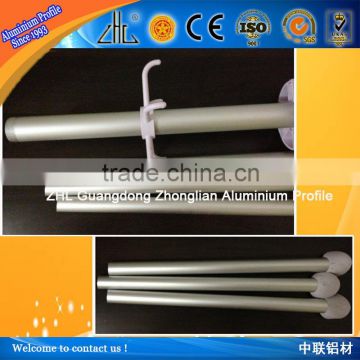 6063 t5 profile aluminium pipes / telescopic aluminium profiles / 30x30 aluminium profile