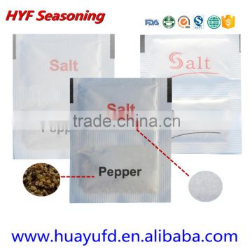 2016 wholesale salt and pepper sachet
