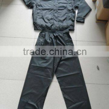 2015 New Style pvc adult Rain suit