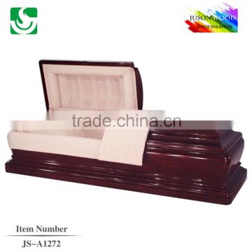 JS-A1272 wholesale best price oak casket