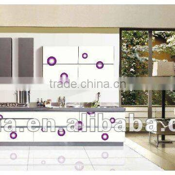 2012 modern kitchen furniture/cupboard with UV coating