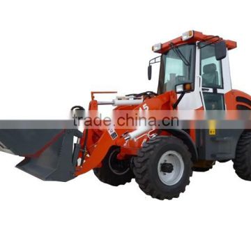 Chinese hydraulic mini wheel loader with CE/ brand new loader