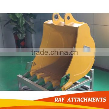 earthmoving machinery parts,excavator bucket for PC200-7,PC200-8,PC220-7,PC400-7