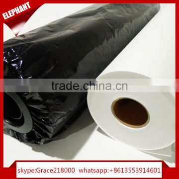 High heat transfer rate large format heat transfer paper