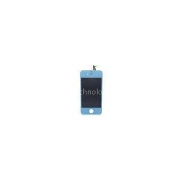 Painted LCD Display Digitizer Assembly-Light Blue For Apple iPhone 4