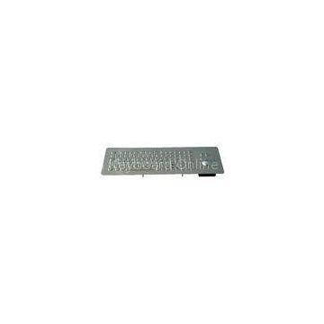 waterproof industrial Kiosk Metal Keyboard / panel mounted keyboard