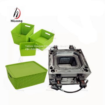 plastic products injection mold fruit basket mould making
