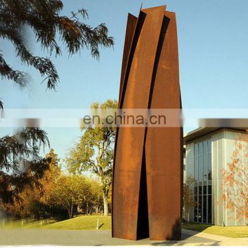 Anti Corrosion Garden Art Corten Steel Sculpture