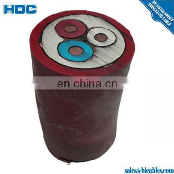flexible HO7RN-F rubber cable IEC DIN HD standard multicores 3C 4C*35/50/95mm2 EPR insulated CPE sheath heavy duty