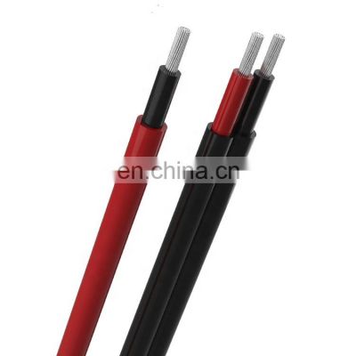 Single and dual TUV CE pv solar cable 6mm2 4mm2 dc solar cable manufacturers
