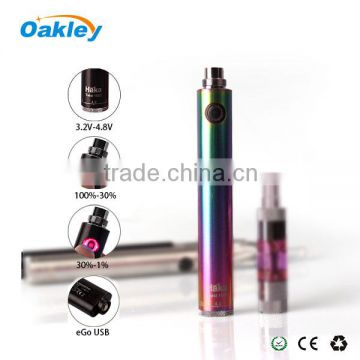 Oakley new e cigarette HAKA twist battery 1500mAh