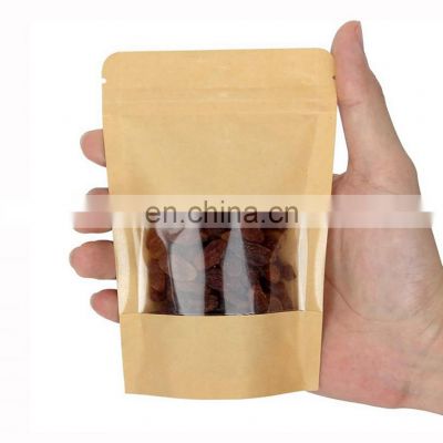 Quality Assurance Colorful Non-toxic and Tasteless Professional Stand Up Kraft Paper Bag