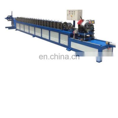 Wholesaler china 11.5kw CGR15 ball bearing steel corrugated metal duct making machine Type automatic