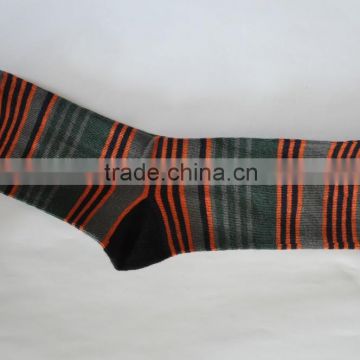 Men's stripe cotton socks