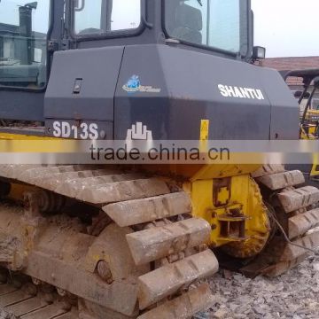 used mini bulldozer Shantui SD13S in shanghai with reasonable price and good working condition