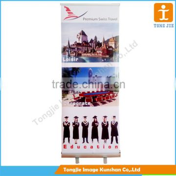 Custom pull up banner stand advertising, roll up banner stand