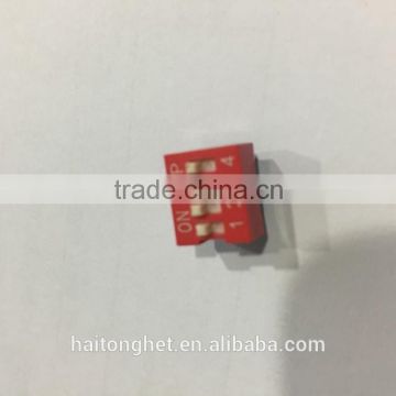 hot selling 4 pin micro dip slide switch
